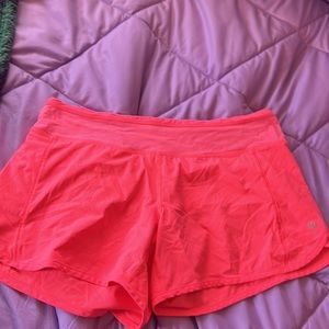 Lululemon pink speed ups size 8